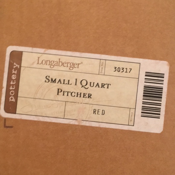 Longaberger pitcher - Picture 15 of 15